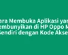 Cara Membuka Aplikasi yang Disembunyikan di HP Oppo Milik Sendiri dengan Kode Akses