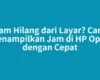 Jam Hilang dari Layar? Cara Menampilkan Jam di HP Oppo dengan Cepat