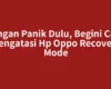 Jangan Panik Dulu, Begini Cara Mengatasi Hp Oppo Recovery Mode