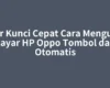 Atur Kunci Cepat Cara Mengunci Layar HP Oppo Tombol dan Otomatis